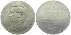 World Coins - Numismatic-related medal. Robert Ball. Berlin. Aluminum Medal / Happy New Year