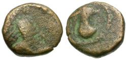 Ancient Coins - Kings of Parthia. Gotarzes I (AD 40-55) Æ10 / Griffin