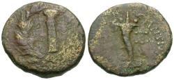 Ancient Coins - Cilicia.  Antiochia ad Kydnon (Tarsos) Æ22 / Club