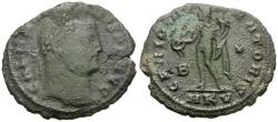 Ancient Coins - Galerius (AD 305-311) Æ Follis / Genius
