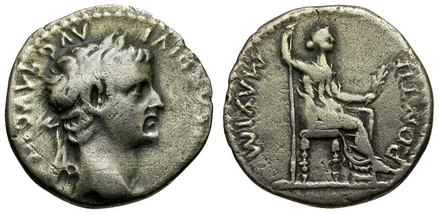 Tiberius AR Denarius Tribute Penny Of The Bible Roman Imperial Coins tiberius-ar-denarius-tribute-penny-of-the-bible-roman-imperial-coins