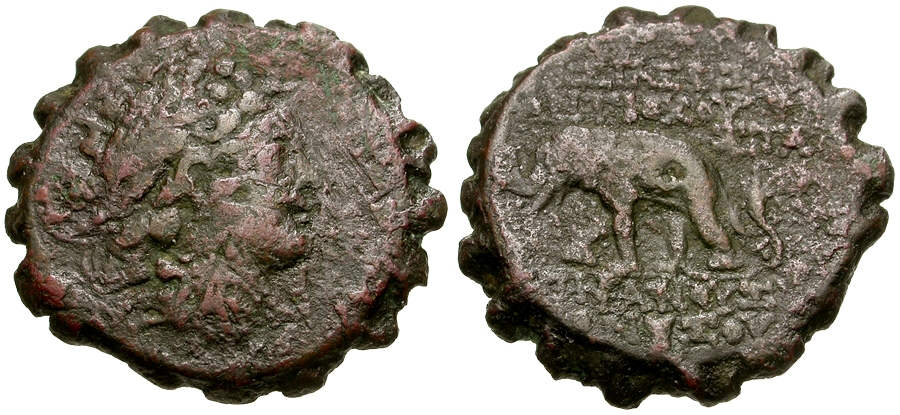 Seleucid Kings. Antiochus VI Dionysus (144-142 BC). Royal