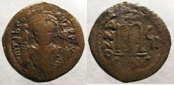 Ancient Coins - Tiberius II Consantine, Folles, Constantinople