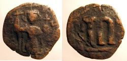 Ancient Coins - Arab Byzantine: AE imitating 