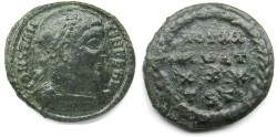 Ancient Coins - Contantine I: AE Folles, Thessalonica, VOT reverse