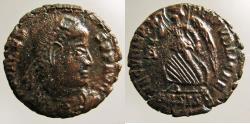Ancient Coins - Valens: AE 3, Siscia, Victory advancing