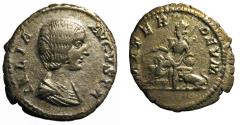 Ancient Coins - Julia Domna, Denarius: Cybele reverse