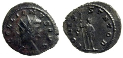 Ancient Coins - Gallienus: AR Antoninianus, Jove reverse