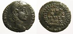 Ancient Coins - Constantius II: Nicomedia, AE VOT/MVLT