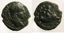 Ancient Coins - Caracalla: AE Thrace-Trajanopolis, Eros on dolphin rev.
