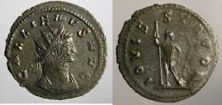 Ancient Coins - Gallienus, Antoninianus, Jupiter reverse.