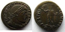 Ancient Coins - Constantine I: AE Folles, Rome, Sol reverse