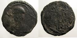 Ancient Coins - Tancred, Antioch: AE Folles, St. Peter, "Lord, help your servent Tancred"