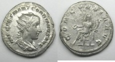 Ancient Coins - Gordian III: Antoninianus, Concordia reverse