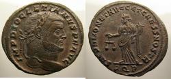 Ancient Coins - Diocletian: Folles, Mint of Aquileia, Moneta reverse