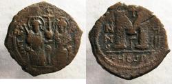 Ancient Coins - Justin II: Justin and Sophia, Theopolis