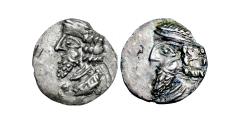 Ancient Coins - Kingdom of Persis. PAKOR I. AR obol.  1st century A.D.