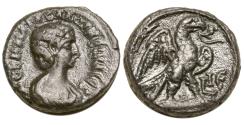 Ancient Coins - Salonina. Ae tetradrachm. Alexander. Wife of Gallienus..   Very Fine..  9110.