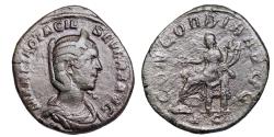 Ancient Coins - Otacilia Severa. Ae sestertius. Wife of Philip I..   .  11848.