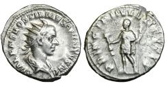 Ancient Coins - HOSTILIAN. AR antoninianus. Rome.. 251 A.D..   Very Fine.  12928.
