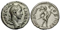 Ancient Coins - Severus Alexander. AR denarius. .   Nearly Extremely Fine..  11353.