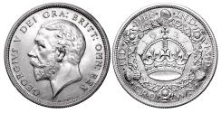 World Coins - George V. Proof crown 1927.   Superb Uncirculated..  13044.