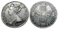 World Coins - Anne. Halfcrown. 1707E.   12784.