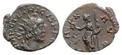 Ancient Coins - Tetricus I (271-274). Radiate / Antoninianus - Treveri - R/ Pax