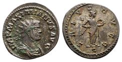 Ancient Coins - Maximianus (286-305). Radiate / Antoninianus - Lugdunum - R/ Salus