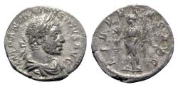 Ancient Coins - Elagabalus (218-222). AR Denarius - R/ Libertas