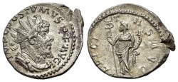 Ancient Coins - Postumus (Romano-Gallic Emperor, AD 260-269). AR Antoninianus, Cologne mint, 263–265. R/ FELICITAS