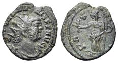 Ancient Coins - Carausius (Romano-British Emperor, 286-293). Æ Antoninianus, uncertain mint. R/ PAX