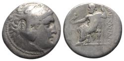 Ancient Coins - Pamphylia, Perge, c. 221/0-189/8 BC. AR Tetradrachm - year 33
