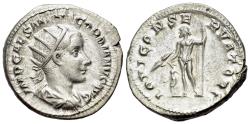 Ancient Coins - Gordian III (238-244). AR Antoninianus. Rome, AD 238. R/ JUPITER