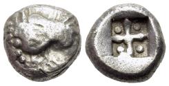 Ancient Coins - Dynasts of Lycia, Uncertain, c. 520-480 BC. AR Stater. Unpublished in the standard references