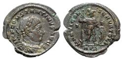 Ancient Coins - Constantine I (Caesar, 306-309). Æ Follis - Treveri