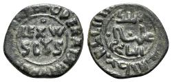 World Coins - Italy, Sicily, Messina. Guglielmo II (1166-1189). Æ Half Follaro