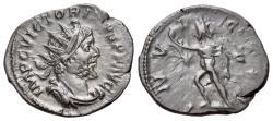Ancient Coins - Victorinus (Romano-Gallic Emperor, AD 269-271). BI Antoninianus R/ SOL