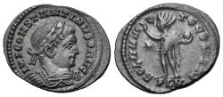 Ancient Coins - Constantine I (AD 307/310-337). Æ Follis. Londinium (London) mint. Struck circa mid AD 313-314. Ex Bourton-on-the-Water Hoard, 1970 N° 637