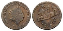 World Coins - Italy, Sicily, Palermo. Ferdinando III (1759-1815). 2 Grani 1815