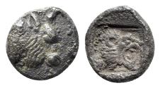 Ancient Coins - Ionia, Samos, 6th-5th century BC. AR Obol
