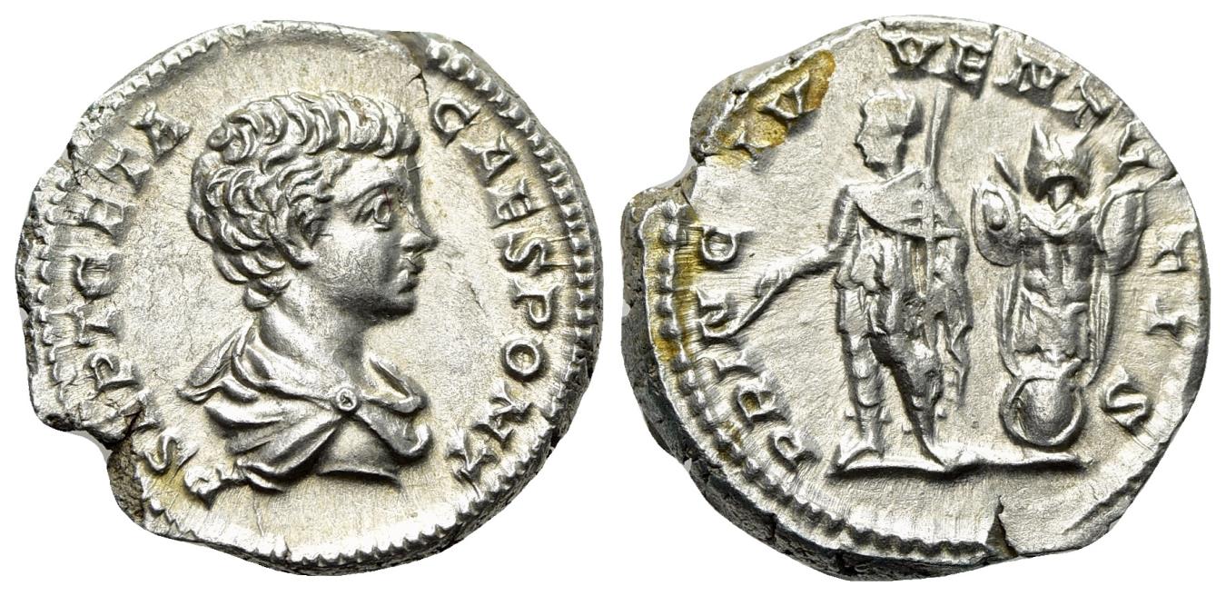 ローマ帝国　198-209　GETA, as Caesar　デナリウス貨@183 ローマ帝国 198-209 GETA, as Caesar デナリウス貨@183