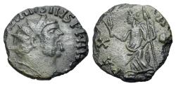 Ancient Coins - Carausius (Romano-British Emperor, 286-293). Æ Antoninianus, uncertain mint.  R/ PAX