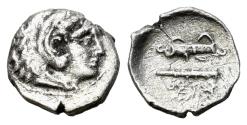 Ancient Coins - KINGS of MACEDON. Antigonos I Monophthalmos. As Strategos of Asia, 320-306/5 BC. AR Sixth Unit – Obol. In the types of Alexander III. Babylon mint.