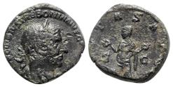 Ancient Coins - Trebonianus Gallus (251-253). Æ Sestertius - Rome - R/ Pietas