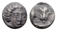 Ancient Coins - Islands of Caria, Rhodes, c. 408/7-390 BC. AR Hemidrachm