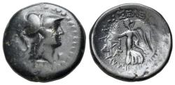 Ancient Coins - Cilicia, Seleukeia ad Kalykadnon, c. 2nd - 1st Century BC. Æ 24mm. R/ NIKE