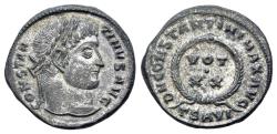 Ancient Coins - Constantine I (AD 307/10-337). Æ Nummus. Rome.  R/ VOT / XX