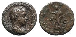 Ancient Coins - Elagabalus (218-222). Æ As - Rome - R/ Pax