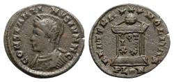 Ancient Coins - Constantine II (Caesar, 316-337). Æ Follis - Londinium